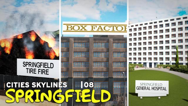 Box Factory | Cities Skylines: Springfield 08