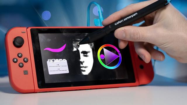 This thing lets you Draw on the Nintendo Switch