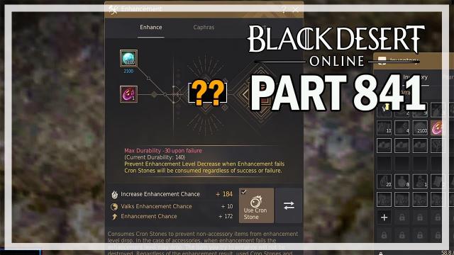 Black Desert Online - Dark Knight Let's Play Part 841 - Fallen God Enhance