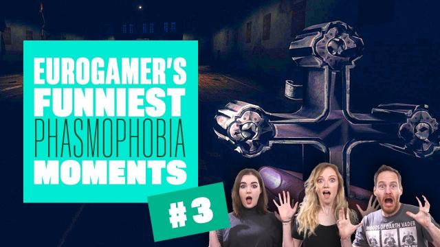 Phasmophobia Funny Moments With Team Eurogamer Part 3 - STOP CLOSING DOORS DONNA