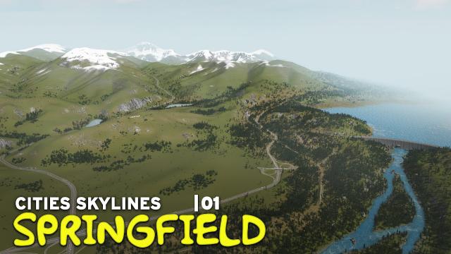 I'm Recreating Springfield in Cities Skylines | 01
