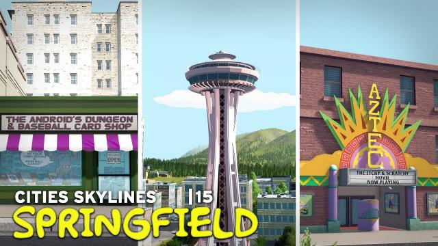 Downtown Springfield | Cities Skylines | 15 | The Simpsons