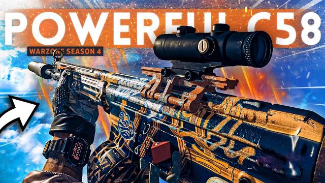 The NEW C58 Assault Rifle is INCREDIBLY POWERFUL in Warzone Season 4!