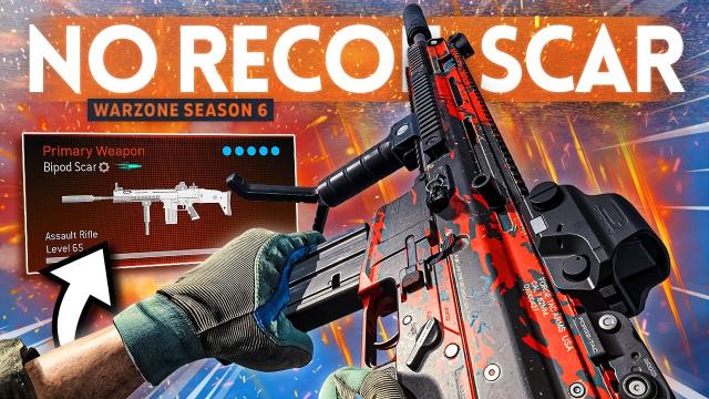 This LOW RECOIL SCAR Class Setup DESTROYS Enemies in Warzone!