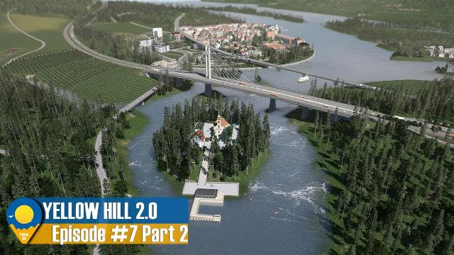 Cities Skylines Yellow Hill 2 - The Bled Island, Park Project and Coat of Arms | EP.7 Part 2 | Y:4