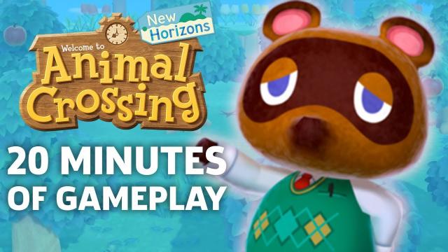 Animal Crossing: New Horizons Co-op Gameplay: 20 Minutes Of Off-Screen Footage