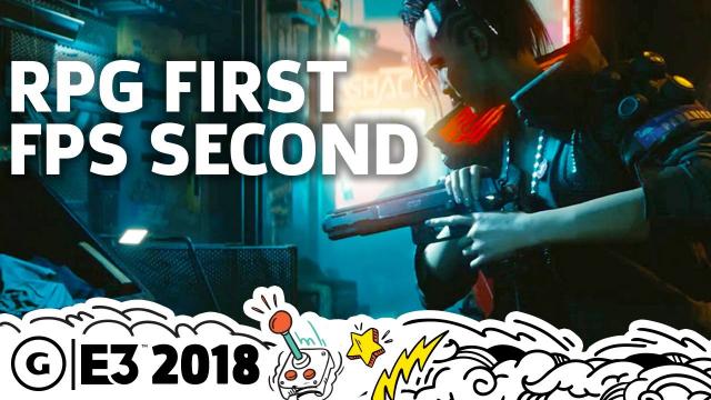 Cyberpunk 2077 Story, Open World, And First-Person Gameplay Details | E3 2018