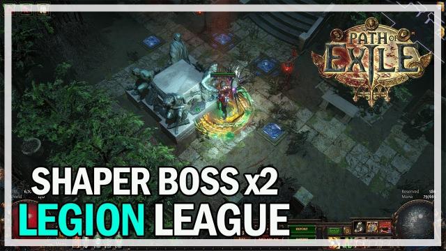 Path of Exile - Cyclone & Trap Characters - Shaper Bosses