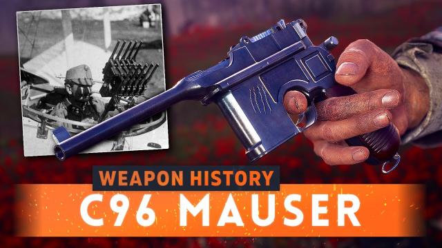 ► C96 MAUSER! - Battlefield 1 History (Carbine, Silencer, Scoped & Export Variants)