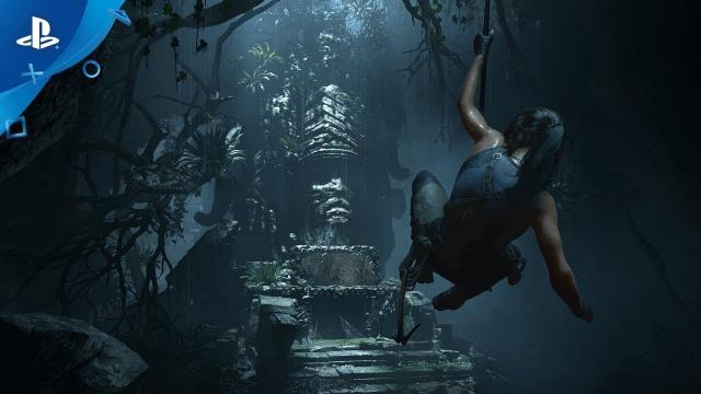 Shadow of the Tomb Raider - Acrobatic Traversal and Brutal Puzzles | PS4