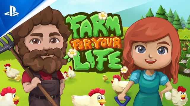 Farm for your Life - Release Date Announcement Trailer | PS5, PS4