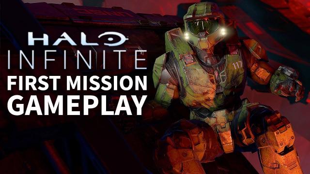 Halo Infinite First Full Mission Xbox Series X 4K Gameplay
