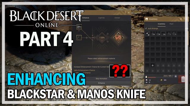 ENHANCING BLACKSTAR & CHARITY GIVEAWAY - Episode 4 - Black Desert Online