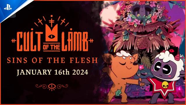 Cult of the Lamb: Sins of the Flesh - Launch Trailer | PS5 & PS4 Games