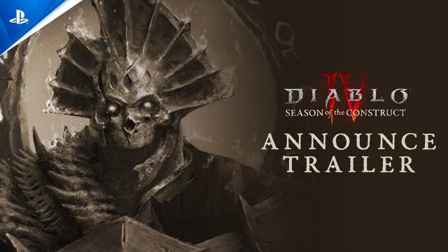 Diablo IV - Season of the Construct - Narrative Trailer | PS5 & PS4 Games