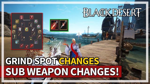 Blackstar and Offhand Weapon Changes & Grind Spot Buffs and Nerfs | Black Desert