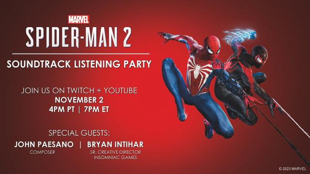 Listening Party Live Stream | Marvel's Spider-Man 2 | [ENGLISH]