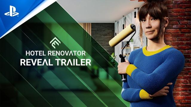 Hotel Renovator - Reveal Trailer | PS5 Games