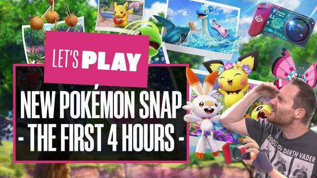 Let's Play New Pokémon Snap Gameplay - THE FIRST 4 HOURS