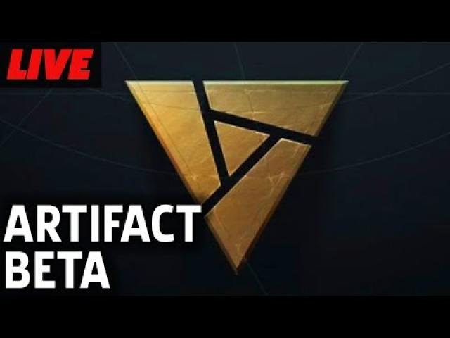 Artifact Beta Gameplay Live