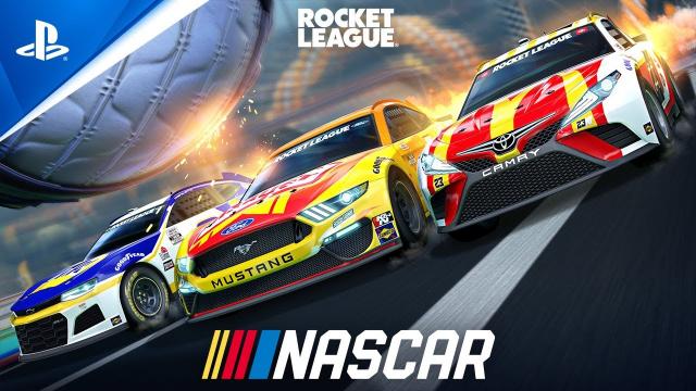 Rocket League - NASCAR 2021 Fan Pack Trailer | PS4