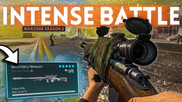 The MOST EPIC, Intense & Chaotic Sniper Battle you'll see in Warzone!