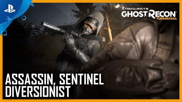 Tom Clancy’s Ghost Recon Wildlands - Ghost War Classes: Assassin, Sentinel, Diversionist | PS4