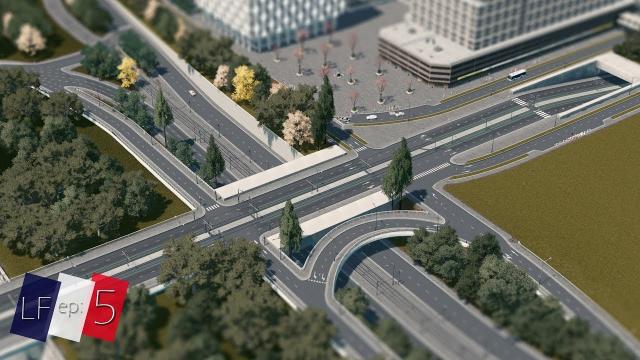 Little France: Roads Layout from Paris, intersections and bridges #5