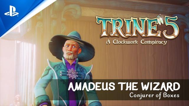 Trine 5: A Clockwork Conspiracy - Gamescom Hero Spotlight: Amadeus the Wizard | PS5 & PS4 Games