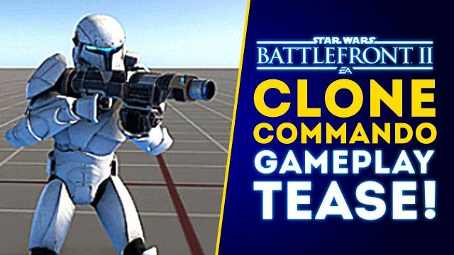 CLONE COMMANDOS REVEALED! GAMEPLAY TEASER! Instant Action, PVE! - Star Wars Battlefront 2 Update