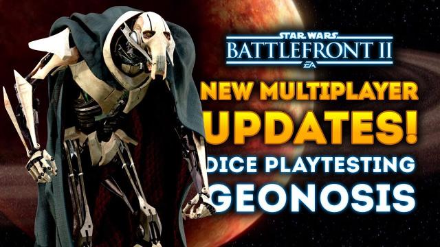 NEW MULTIPLAYER UPDATES! DICE Playtesting Geonosis! - Star Wars Battlefront 2