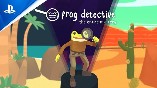 Frog Detective: The Entire Mystery - Launch Trailer | PS5 & PS4 Games