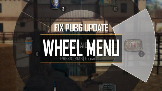 PUBG - New Feature - Wheel Menu