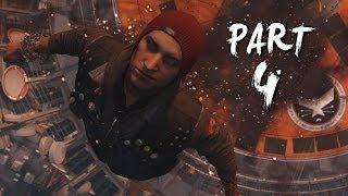 Infamous Second Son Gameplay Walkthrough Part 4 - Catching Smoke (PS4)