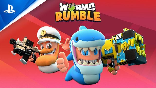 Worms Rumble - Deadly Dockyard Announcement Trailer | PS5, PS4