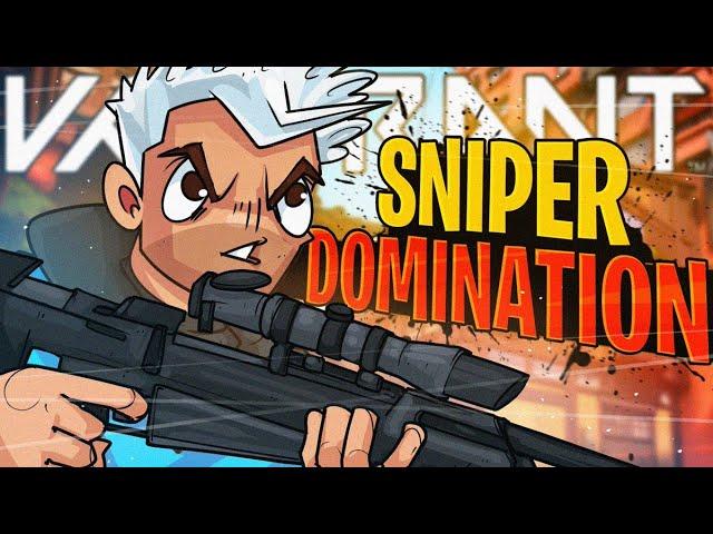 SNIPER DOMINATION IN VALORANT