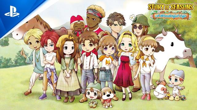 Story of Seasons: A Wonderful Life - Launch Trailer | PS5 Games