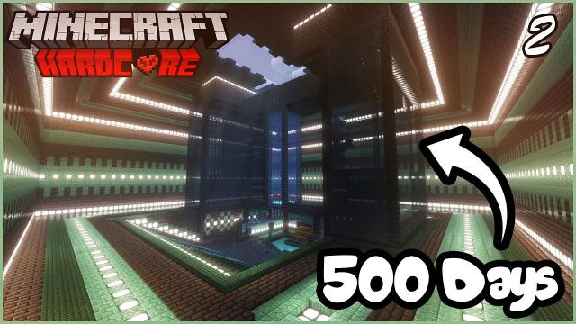 I spent 500 DAYS building ONE FARM in Minecraft Hardcore! #2