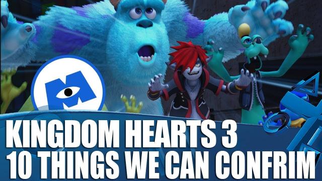 Kingdom Hearts 3 - 10  New Things we've had Confirmed