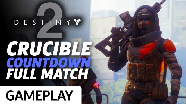 Full Crucible Countdown Match From Destiny 2