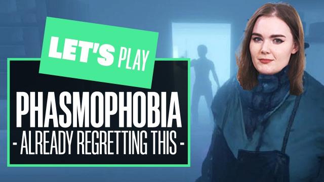 Let's Play Phasmophobia! SOLO ZOE TRIES THE NEW UPDATE & ALREADY REGRETS THIS
