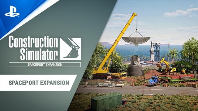 Construction Simulator - Spaceport Expansion Release Trailer | PS5 & PS4 Games
