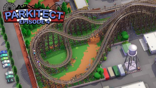 Parkitect: Big Wooden Coaster- EP 4 -