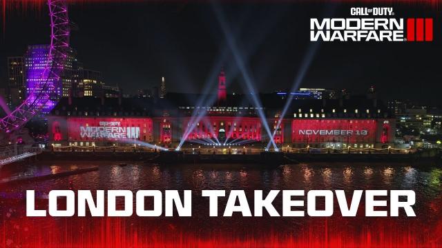 London Lights Up for MW3 | Call of Duty: Modern Warfare III