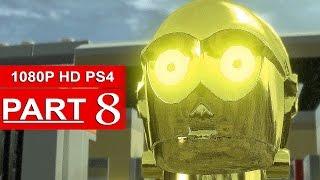 LEGO Star Wars The Force Awakens Gameplay Walkthrough Part 8 [1080p HD PS4] - No Commentary