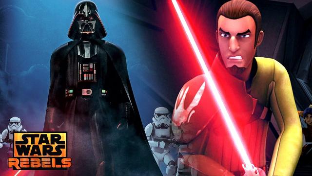 Star Wars Rebels Season 3 - Darth Vader Secretly Training Kanan with Path to the Dark Side