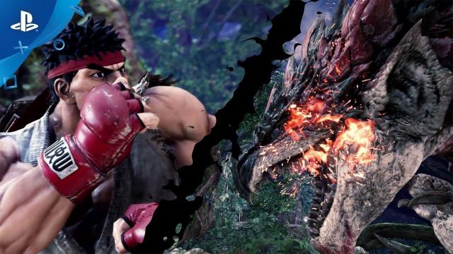 Monster Hunter: World - Street Fighter collaboration | PS4