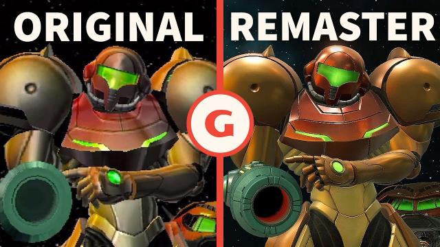 Metroid Prime Remastered vs Original Graphics Comparison