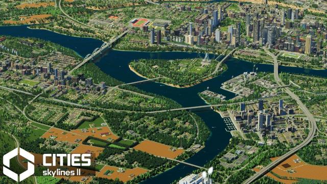 One Map - Three Growing Cities | Cities Skylines 2