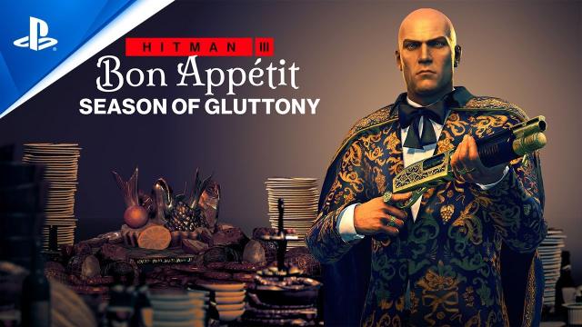 Hitman 3 - Season of Gluttony (Roadmap Trailer) | PS5, PS4